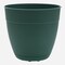 Bloem Dayton Planter With Saucer: 20" - Turtle Green - 100% Recycled Plastic Pot, Removable Saucer, Elevated Feet, For Indoor and Outdoor Use, Gardening, 16.5 Gallon Capacity